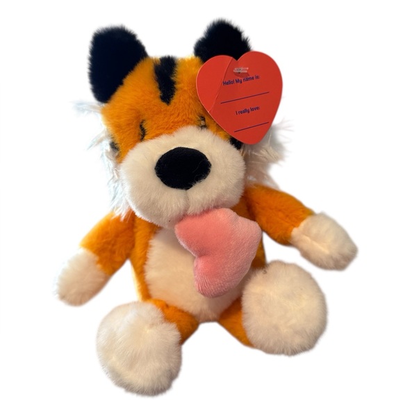 Gigglescape Other - Gigglescape Tiger in Love Valentine’s Day Cute Plush Stuffed Animal 6” NWT